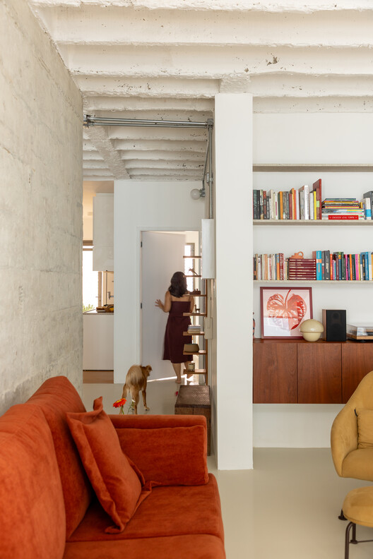 Apartamento Copan A / Balaio Arquitetura - Fotografia de Interiores, Sala de Estar, Madeira, Sofá, Iluminação, Cadeira