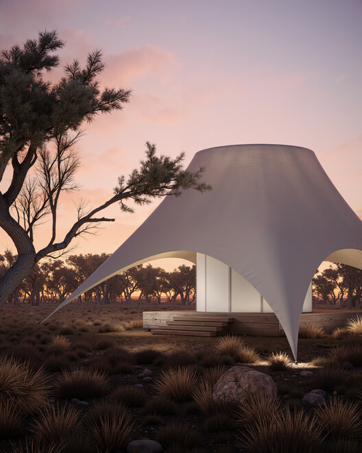 6 Unbuilt Retreats Exploring Hospitality Through Landscape and Refuge - Image 15 of 40