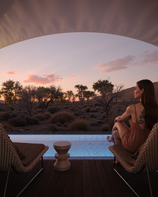 6 Unbuilt Retreats Exploring Hospitality Through Landscape and Refuge - Image 14 of 40