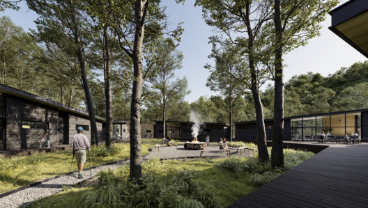 6 Unbuilt Retreats Exploring Hospitality Through Landscape and Refuge - Image 36 of 40