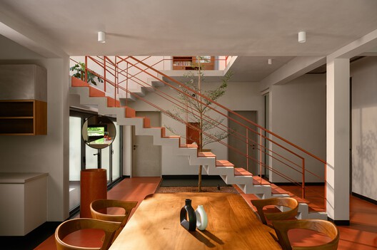 MRIYA - the Red House / i2a Architects Studio - Interior Photography, Wood, Stairs