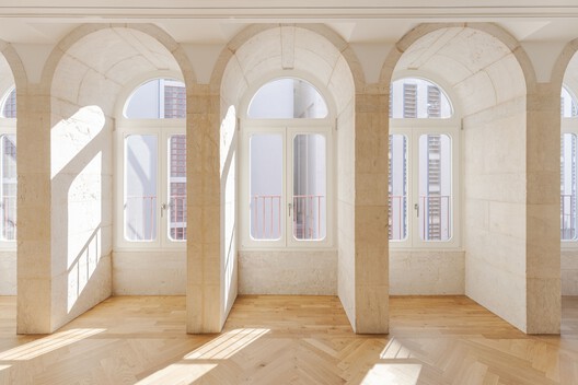 Convento do Beato Residential Complex / RISCO - Interior Photography, Wood, Arch, Column, Arcade