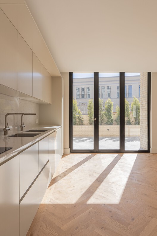 Convento do Beato Residential Complex / RISCO - Interior Photography, Kitchen, Wood, Door