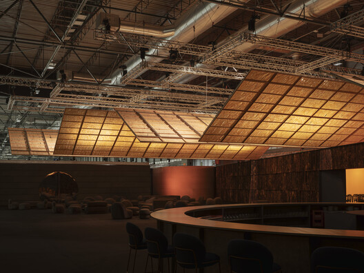 Guest Lounge 350.000 Ha / Manuel Bouzas + salazarsequeromedina Guest Lounge 350.000 Ha / Manuel Bouzas + salazarsequeromedina - Interior Photography, Lighting, Beam