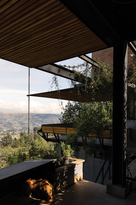 Casa 29 / estudio29 - Exterior Photography, Wood, Balcony, Beam