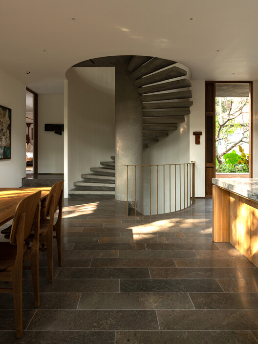 Ananda House / Thought Parallels - Interior Photography, Wood, Stairs