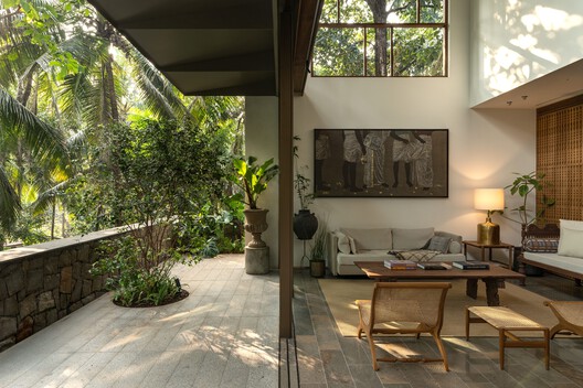 Ananda House / Thought Parallels - Interior Photography, Wood, Chair