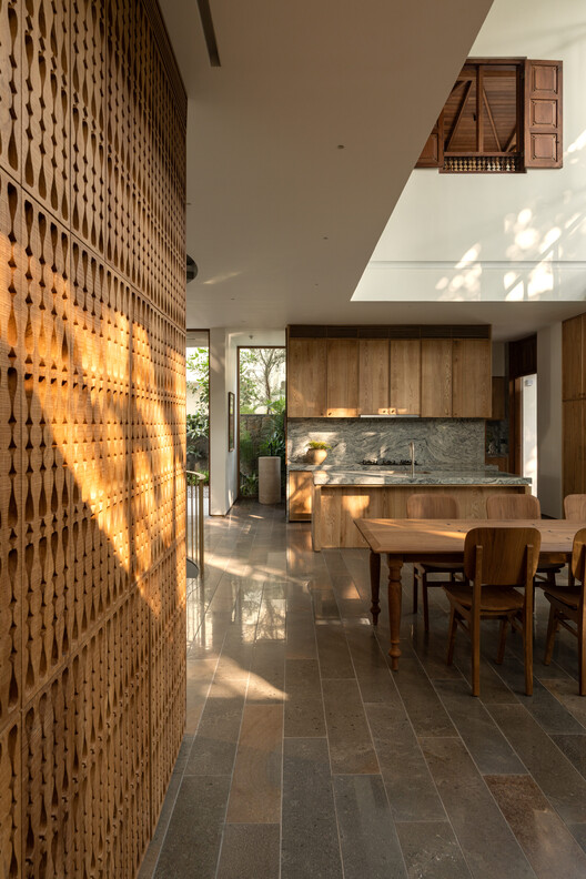 Ananda House / Thought Parallels - Interior Photography, Wood