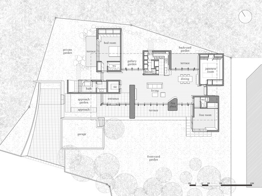 House at the Urban-Nature Threshold / Teitakusubako + Yusuke Igarashi Architects - Image 24 of 26