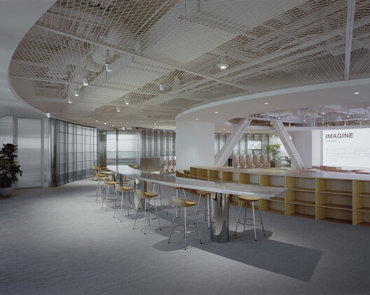 Good Finance Taichung Downtown Branch / Snøhetta - Interior Photography, Glass, Chair