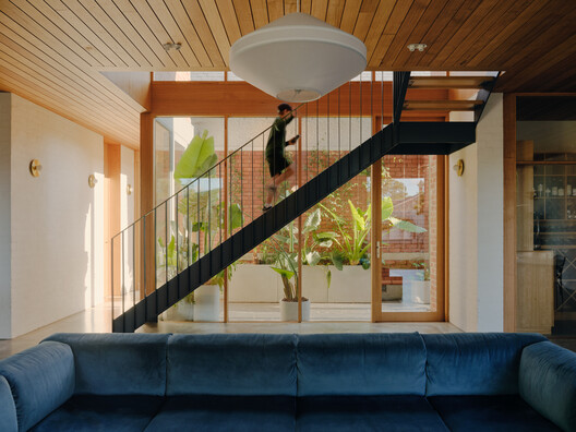 Barkly House  / Ha Architecture - Interior Photography, Wood, Lighting, Stairs