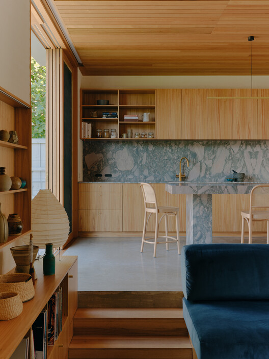 Barkly House  / Ha Architecture - Interior Photography, Kitchen, Wood, Countertop, Glass