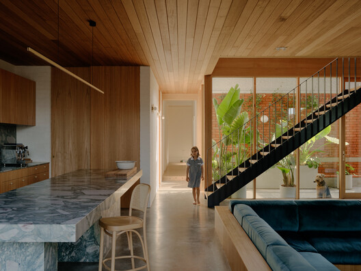 Barkly House  / Ha Architecture - Interior Photography, Kitchen, Wood, Door, Chair