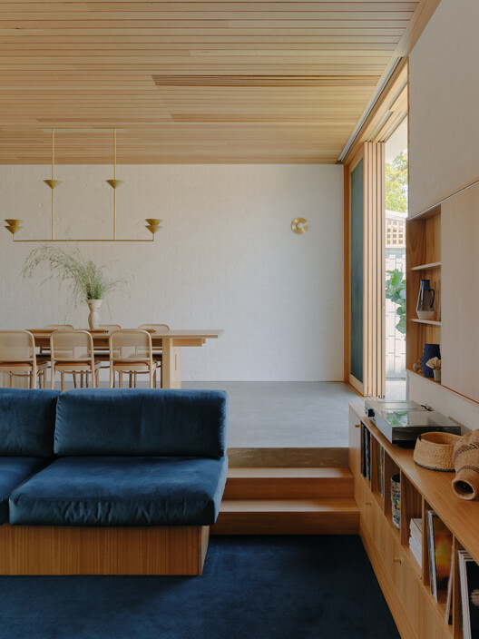 Barkly House  / Ha Architecture - Interior Photography, Living Room, Wood, Chair
