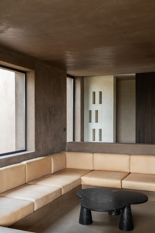 Villa Modda / depaolidefranceschibaldan architetti - Interior Photography, Living Room, Wood, Concrete