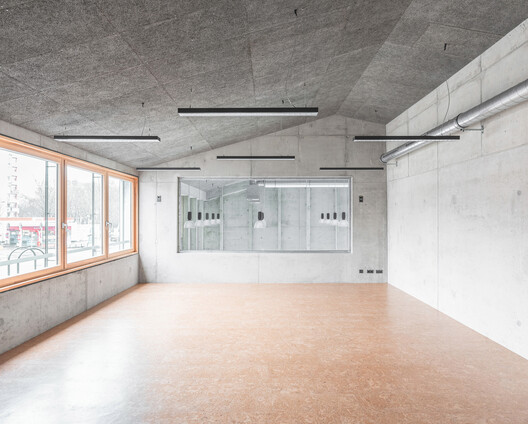 Center for Language and Movement / AFF architekten - Interior Photography, Concrete