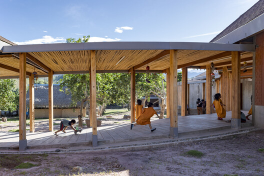 Sonomoro Preschool / Semillas Sonomoro Preschool / Semillas - Exterior Photography, Wood, Concrete, Column, Beam