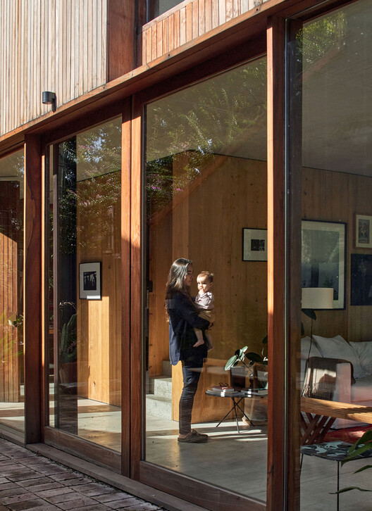 Casa LUAA / Ana Smud - Fotografía interior, Madera, Puerta