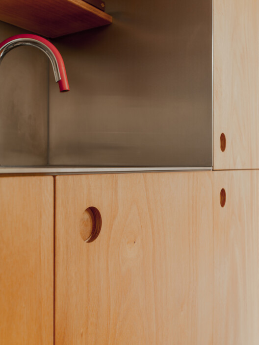 Trommel Apartment / PLNLstudio - Interior Photography, Wood