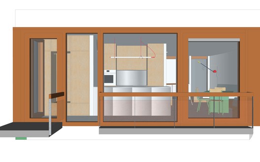 Trommel Apartment / PLNLstudio - Image 18 of 23