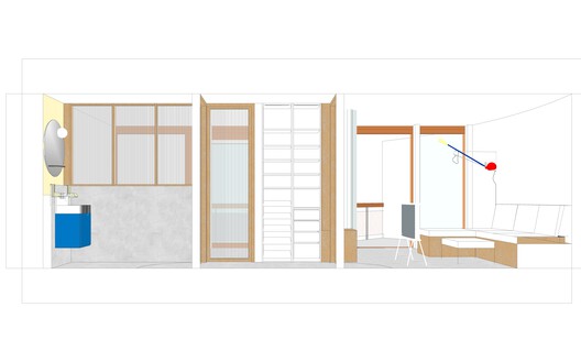 Trommel Apartment / PLNLstudio - Image 20 of 23