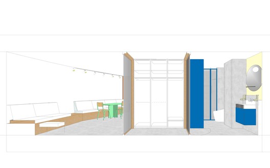 Trommel Apartment / PLNLstudio - Image 19 of 23