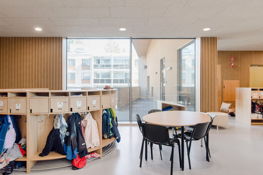 Aurinkokallio Daycare Center / Verstas Architects - Interior Photography, Closet, Wood