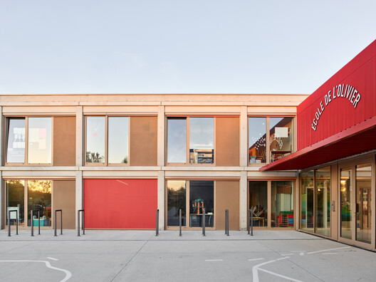 School Complex of the Olive Tree / GGR architectes - Exterior Photography