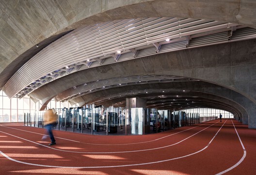 Sports and Cultural Complex IIT Hyderabad / IITH Campus Design Team of the University of Tokyo + NIHON SEKKEI + APL design workshop - Interior Photography
