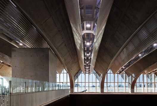 Sports and Cultural Complex IIT Hyderabad / IITH Campus Design Team of the University of Tokyo + NIHON SEKKEI + APL design workshop - Interior Photography, Column