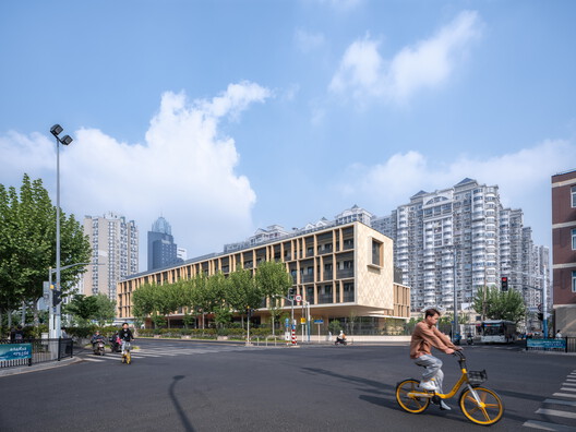 Shanghai Qiyuan Experimental Primary School / Atelier Archmixing - Exterior Photography, Facade