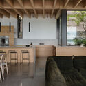 Counter-Slope House / YH2 Architecture - Interior Photography, Houses, Kitchen, Table, Chair, Countertop