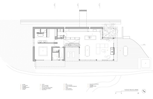 Counter-Slope House / YH2 Architecture Counter-Slope House / YH2 Architecture - Image 21 of 25