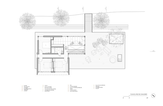 Counter-Slope House / YH2 Architecture Counter-Slope House / YH2 Architecture - Image 20 of 25