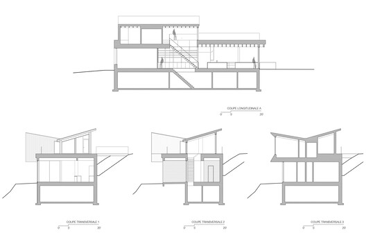 Counter-Slope House / YH2 Architecture Counter-Slope House / YH2 Architecture - Image 23 of 25
