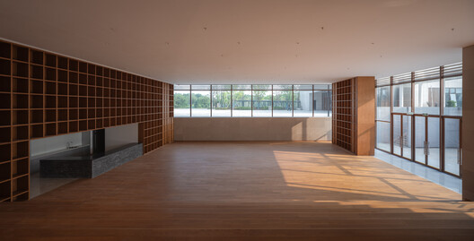 Haining Natural Exhibition Center / Sens Architects - Interior Photography, Wood, Glass