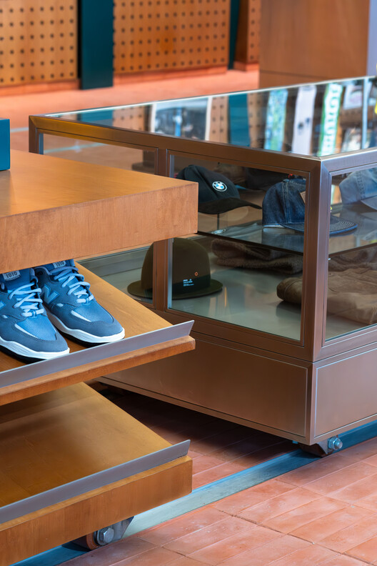 Gooder Store / studio pheasant - Interior Photography, Stairs, Shelving