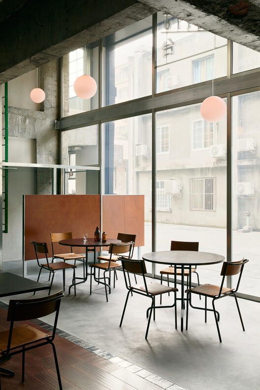 Spring Patio / amass - Interior Photography, Dining room, Chair, Table, Glass