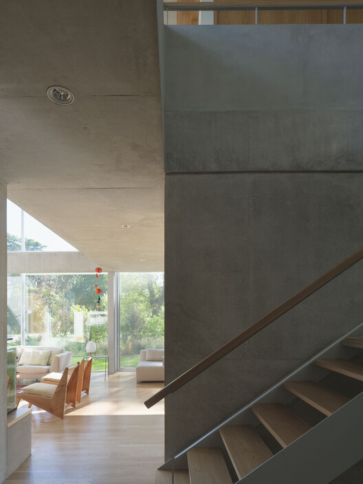 Eucalyptus House / Julia Yako + Laura Marino - Interior Photography, Stairs, Concrete