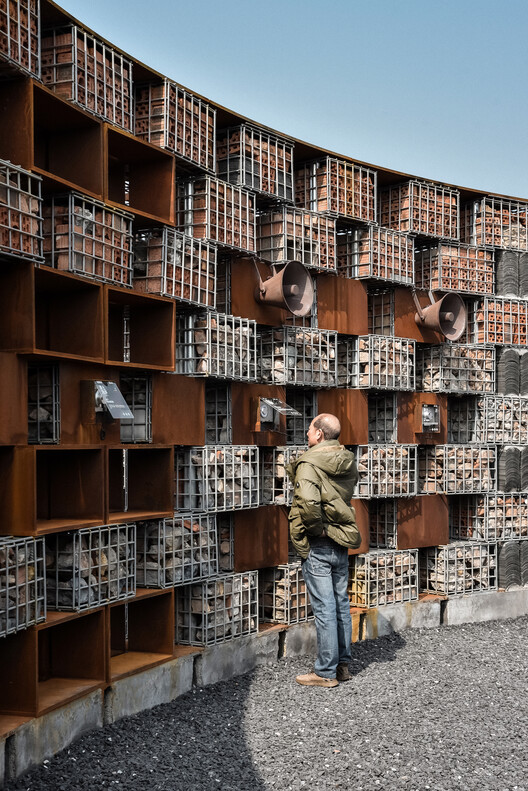 "Echo of the ruins" Open-Air Museum of Sound and Memory / 1Y Architects - Exterior Photography