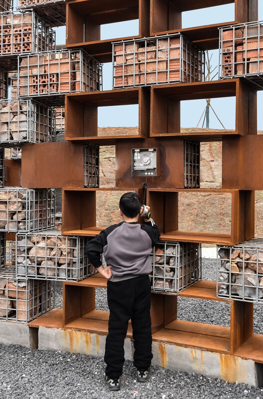 "Echo of the ruins" Open-Air Museum of Sound and Memory / 1Y Architects - Interior Photography, Closet