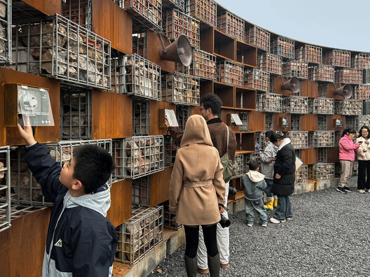 "Echo of the ruins" Open-Air Museum of Sound and Memory / 1Y Architects - Exterior Photography