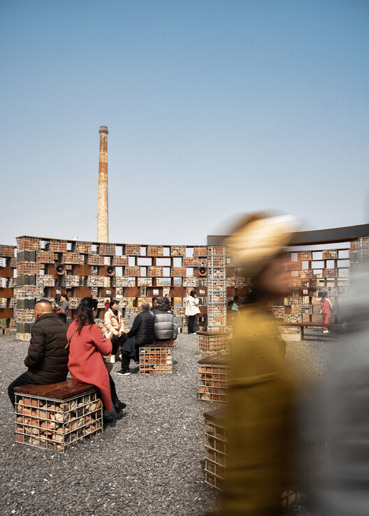 "Echo of the ruins" Open-Air Museum of Sound and Memory / 1Y Architects - Exterior Photography