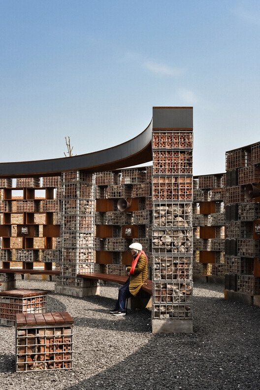 "Echo of the ruins" Open-Air Museum of Sound and Memory / 1Y Architects - Exterior Photography