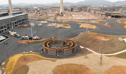"Echo of the ruins" Open-Air Museum of Sound and Memory / 1Y Architects - Exterior Photography