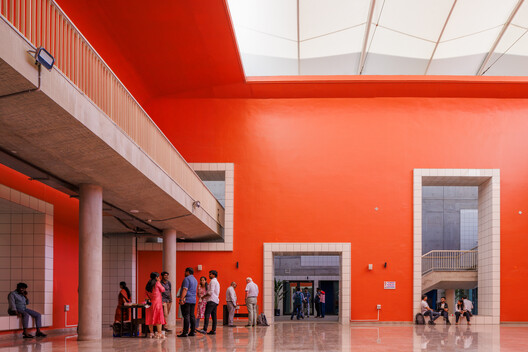 Convention Center IIT Hyderabad / IITH Campus Design Team of the University of Tokyo + NIHON SEKKEI + APL design workshop - Interior Photography