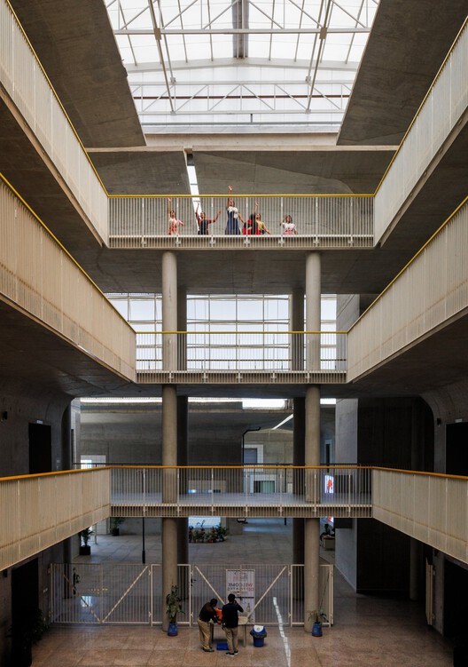Convention Center IIT Hyderabad / IITH Campus Design Team of the University of Tokyo + NIHON SEKKEI + APL design workshop - Interior Photography, Stairs
