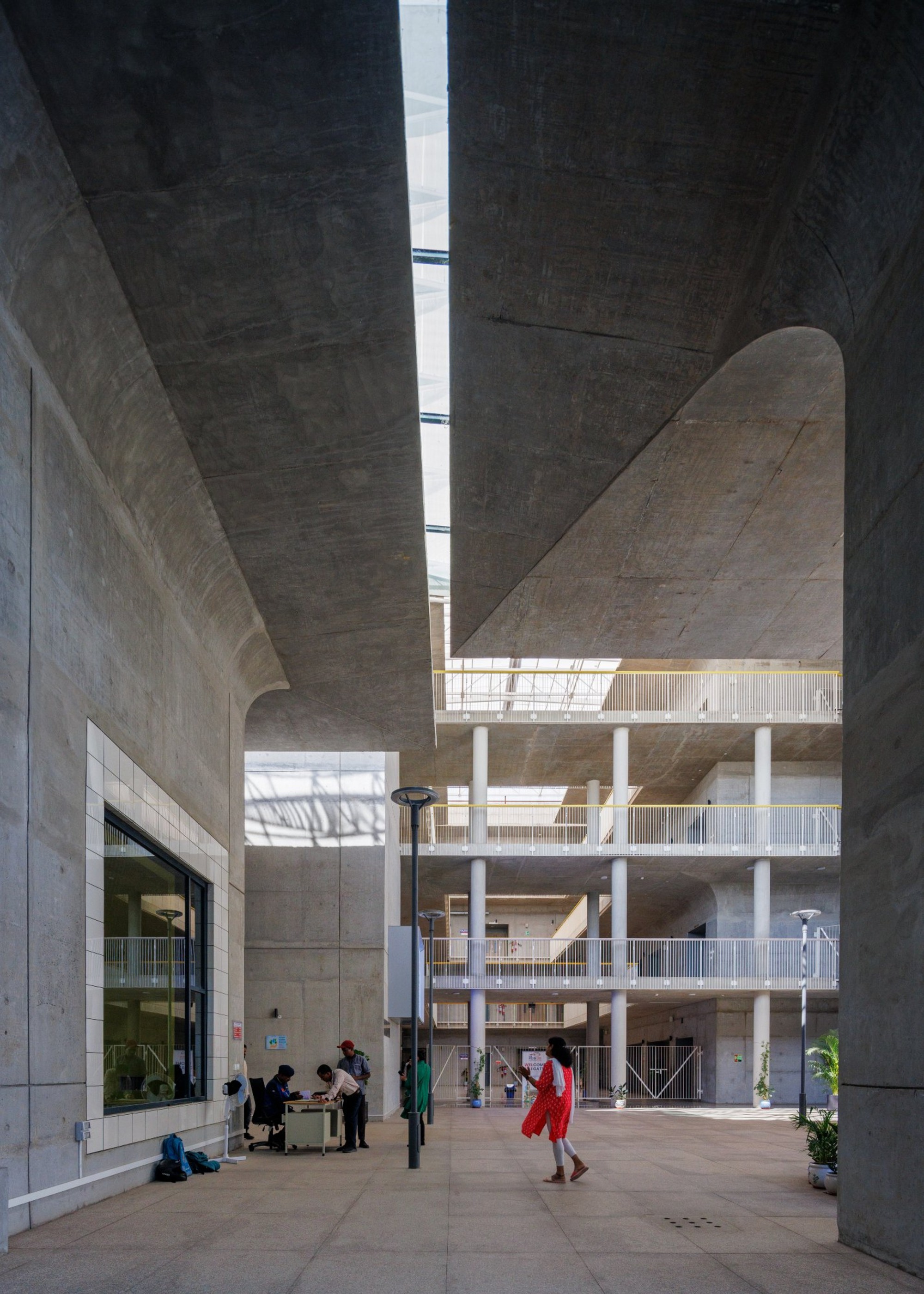 Gallery of Convention Center IIT Hyderabad / IITH Campus Design Team of ...