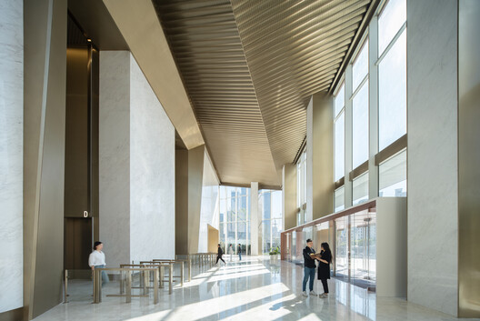 Shanghai Guohua Finance Center / AI Planetworks Limited - Interior Photography, Glass