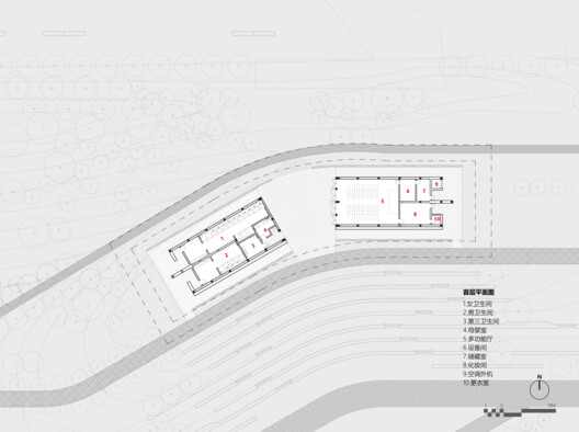 Three Service Pavilions of Guiwan Park / hang cheng studio - Image 31 of 42